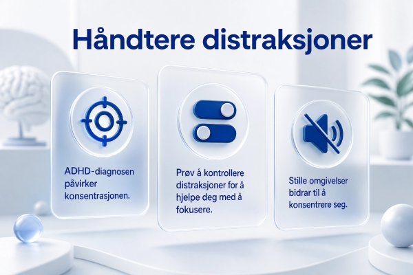 Håndtere distraksjoner