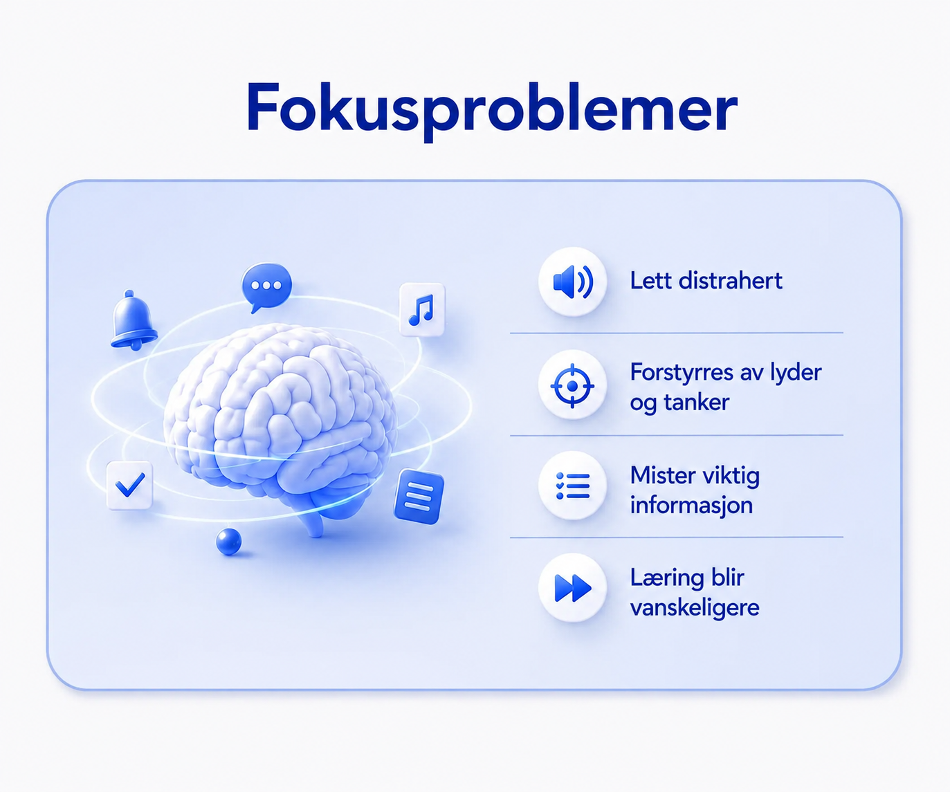 Fokusproblemer