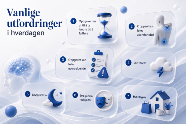 Vanlige utfordringer i hverdagen