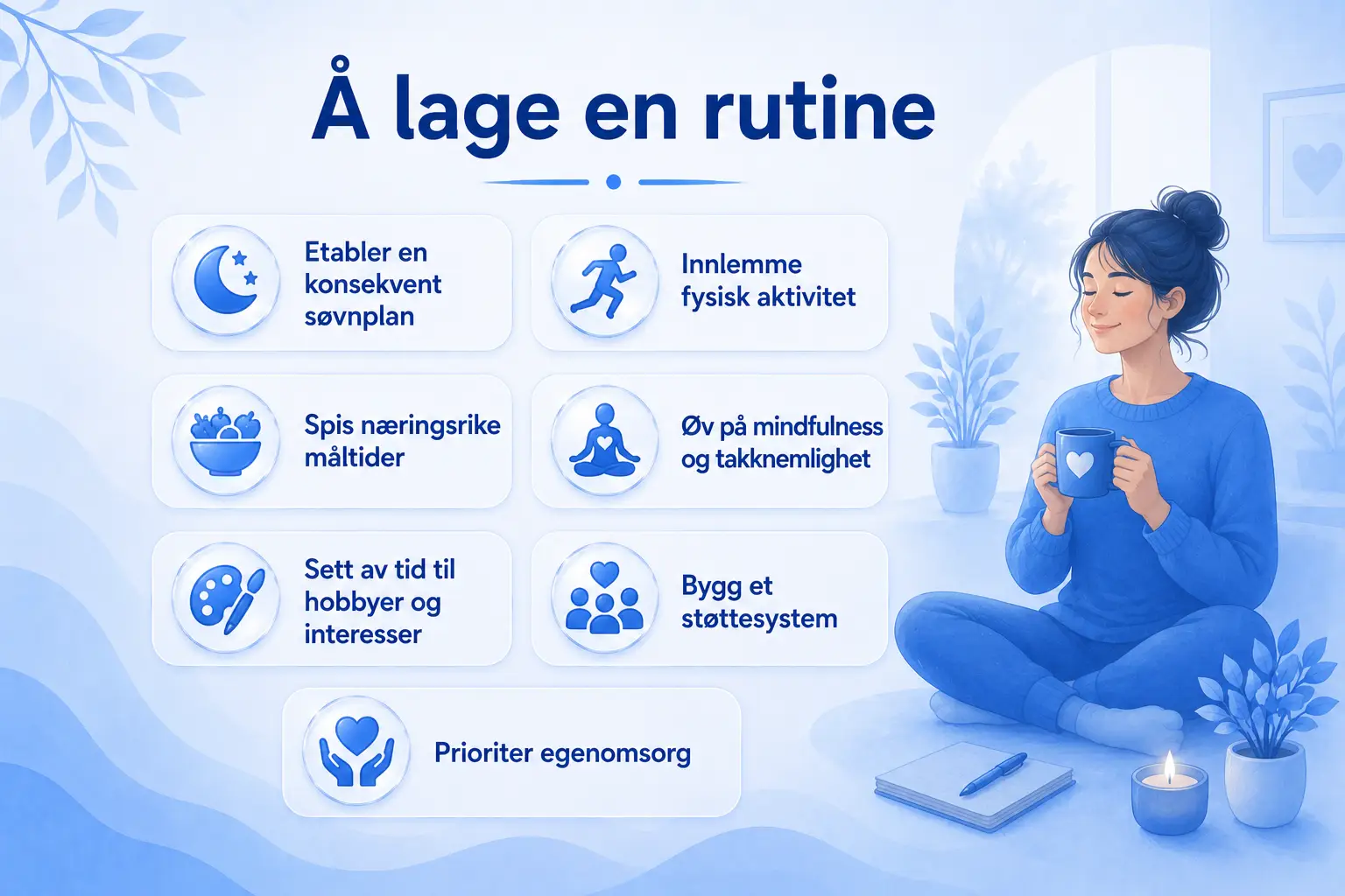 Egenomsorg strategier for depresjon