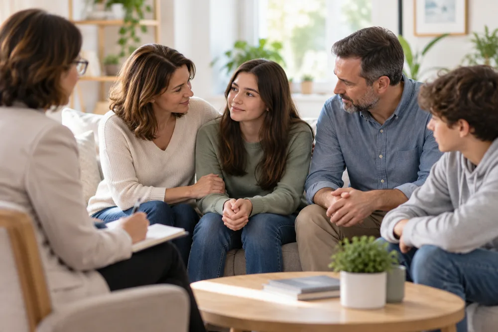 Et familiemedlems psykiske helsetilstand